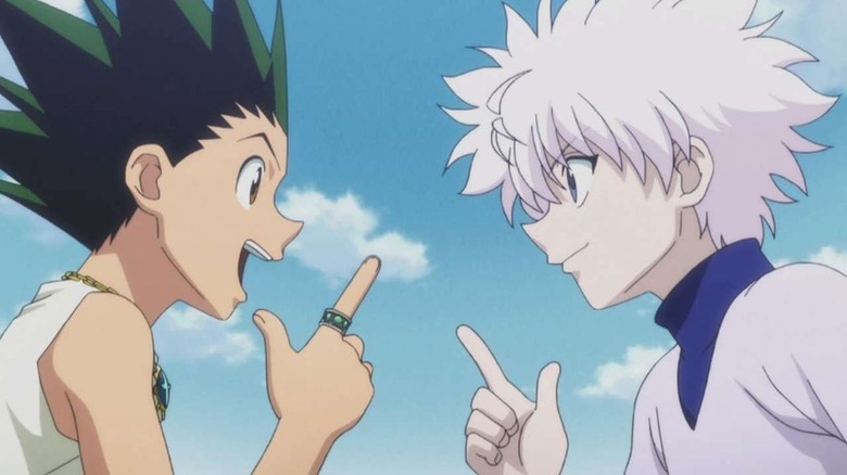 Gon and Killua in Hunter x Hunter