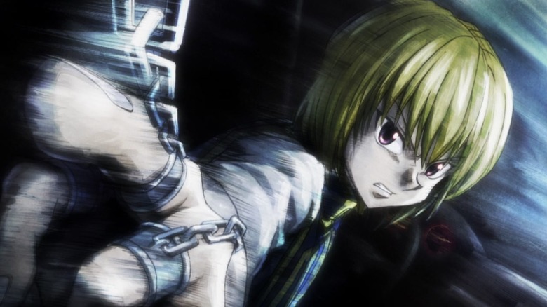 hunter x hunter kurapika uses chain