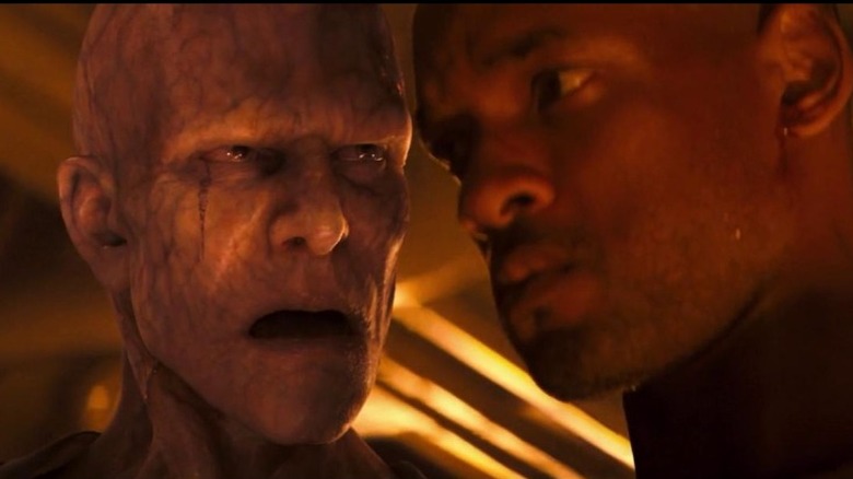 Will Smith and monster I Am Legend