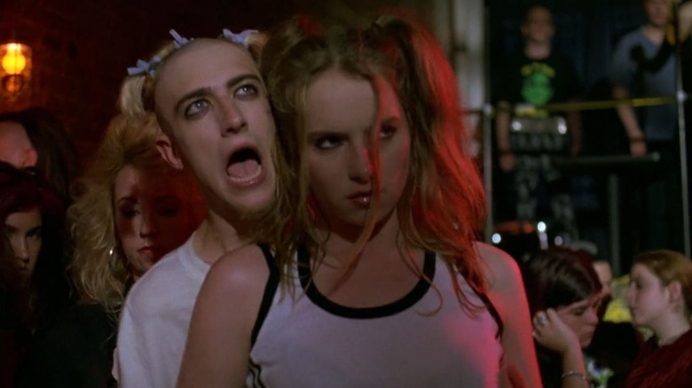 Sean Gunn as Sammy Capulet and Jane Jensen as Juliet in Tromeo and Juliet