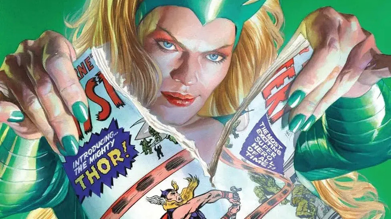 Alex Ross Immortal Thor #9 capa Enchantress