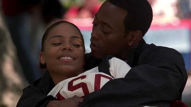 Omar Epps and Sanaa Lathan in Love & Basketball