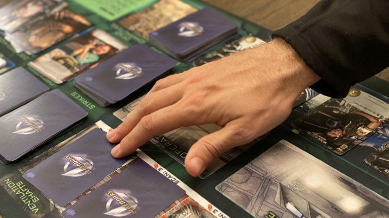 legendary encounters alien deck building game