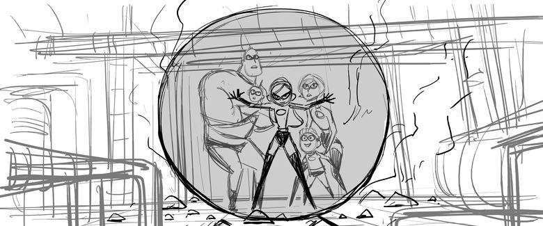 Incredibles 2 Animation Progression