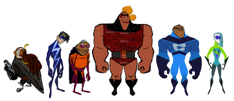 Incredibles 2 Wannabe Supers - Concept Art