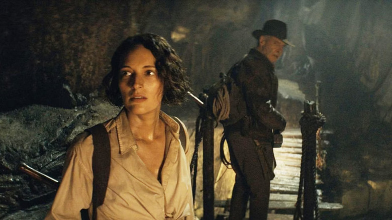 Phoebe Waller-Bridge and Harrison Ford in Indiana Jones and the Dial of Destiny