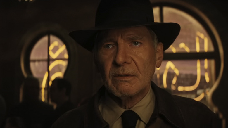 Older Indiana Jones in The Dial of Destiny