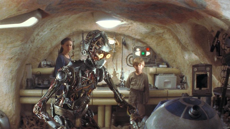 Star Wars: The Phantom Menace, early C3PO