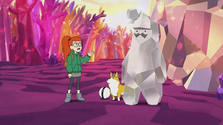 Still from Infinity Train 