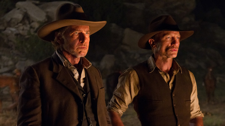Harrison Ford and Daniel Craig in Cowboys and Aliens