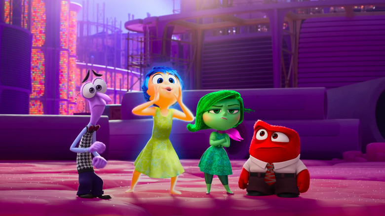 Emoções gritando através do Sarcasm Chasm em Inside Out 2