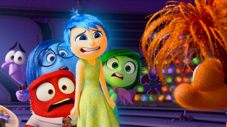 Alegria, tristeza, raiva, medo e nojo encontram ansiedade em Inside Out 2