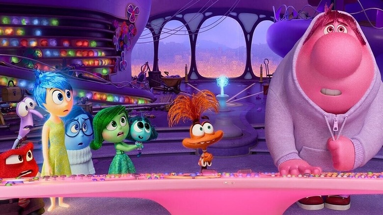 Inside Out 2 emotions control room 