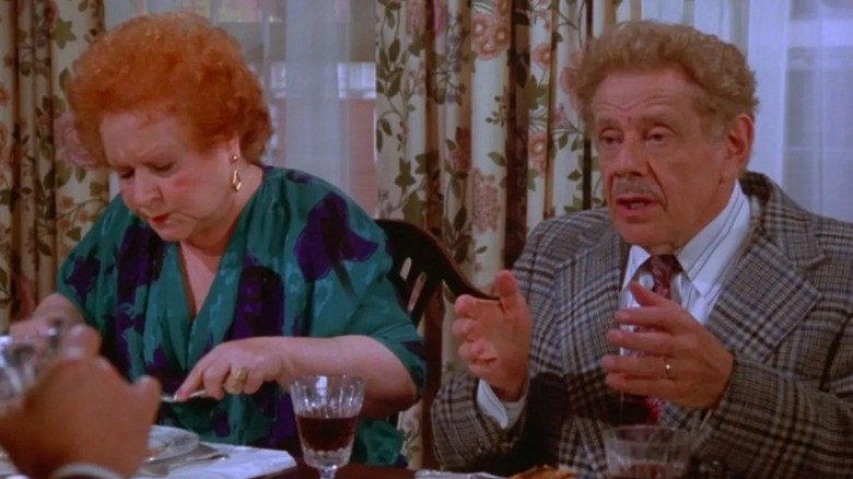 Estelle Harris and Jerry Stiller in Seinfeld