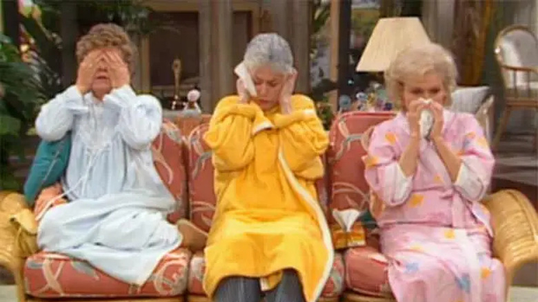 Rue McClanahan, Bea Arthur, and Betty White on The Golden Girls