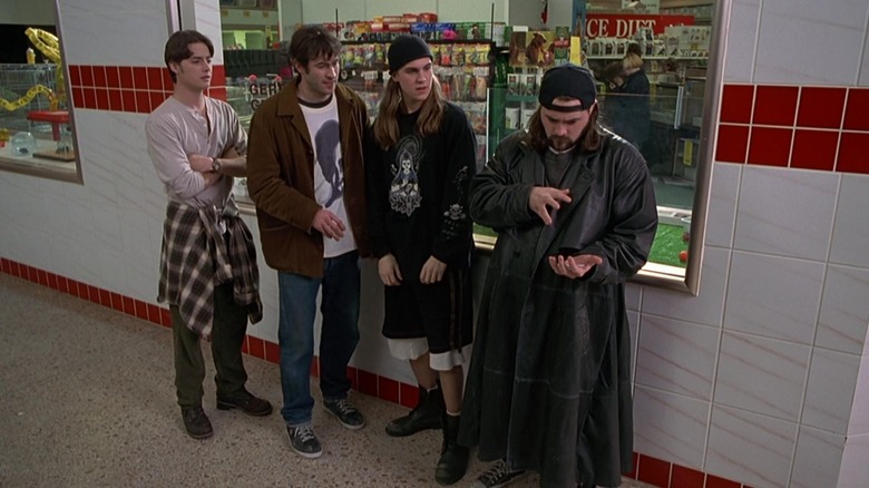 Mallrats Jason Mewes, Jeremy London, Jason Lee, Kevin Smith