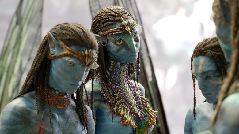 Neytiri in Avatar: The Way of Water