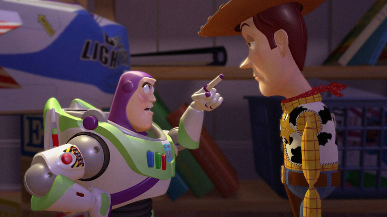 Buzz vs Woody - Toy Story