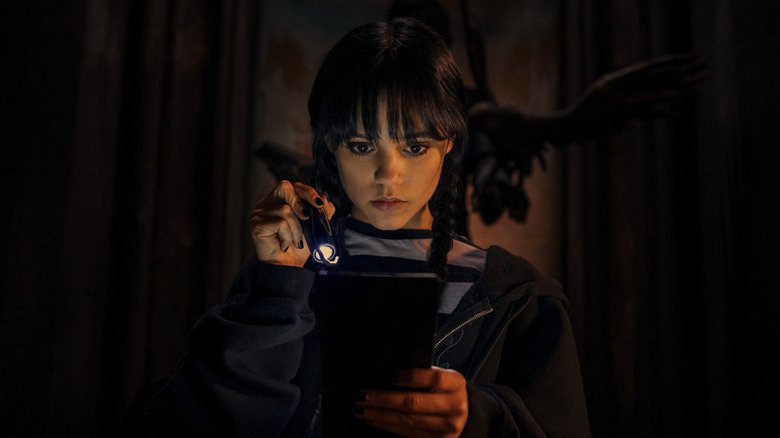 Jenna Ortega as Wednesday Addams