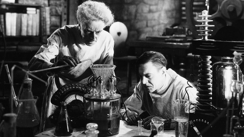 Dr. Pretorius and Dr. Frankenstein Together