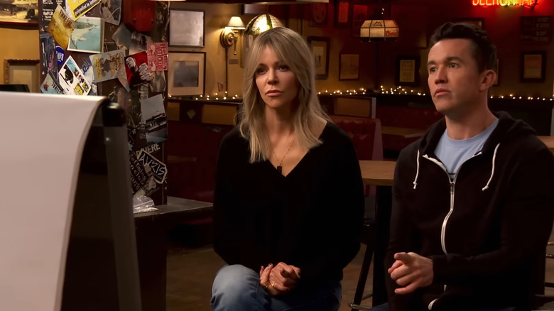 Kaitlin Olson and Rob McElhenney in It's Always Sunny in Phialdelphia