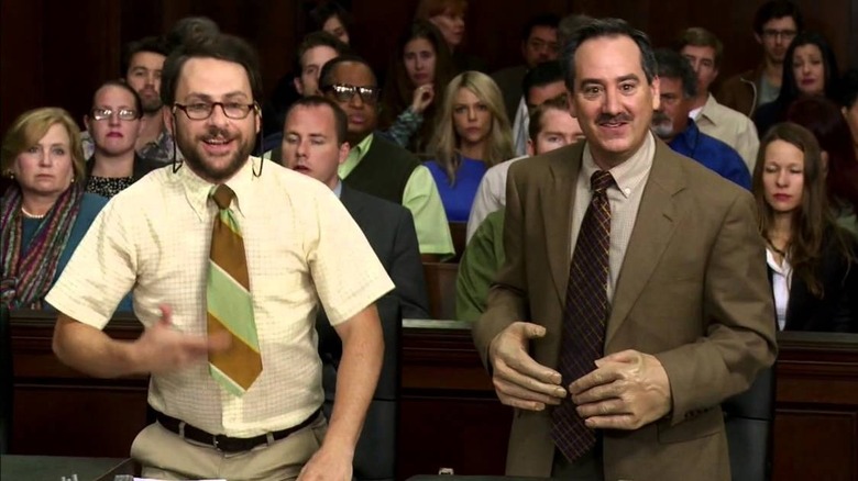 Charlie Day and Andrew Friedman in It's Always Sunny in Philadelphia