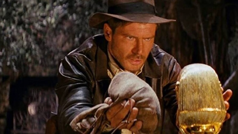 Indy tries to nab treasure