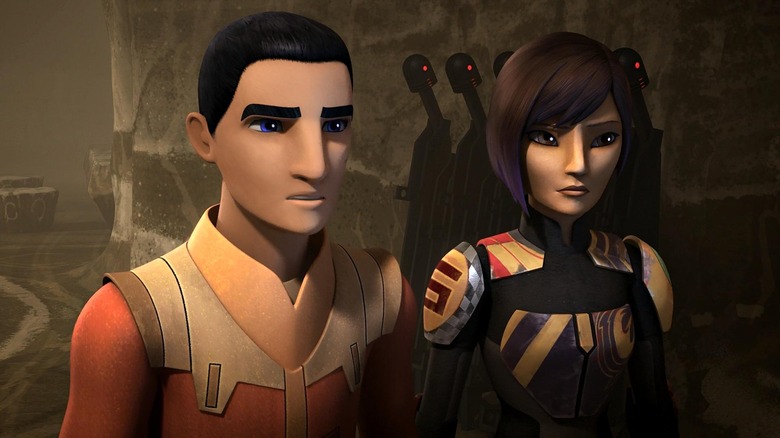 Star Wars Rebels Ezra and Sabine 