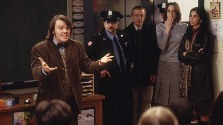 Jack Black, Mike White e Joan Cusack em Escola de Rock