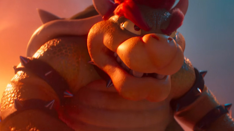 Jack Black is a character in itself, and now being Bowser is just  great🐊🐢you still can hear him sing., The Super Mario Bros. Movie (2023  Film)