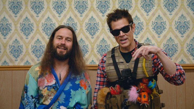 Johnny Knoxville and Chris Pontius