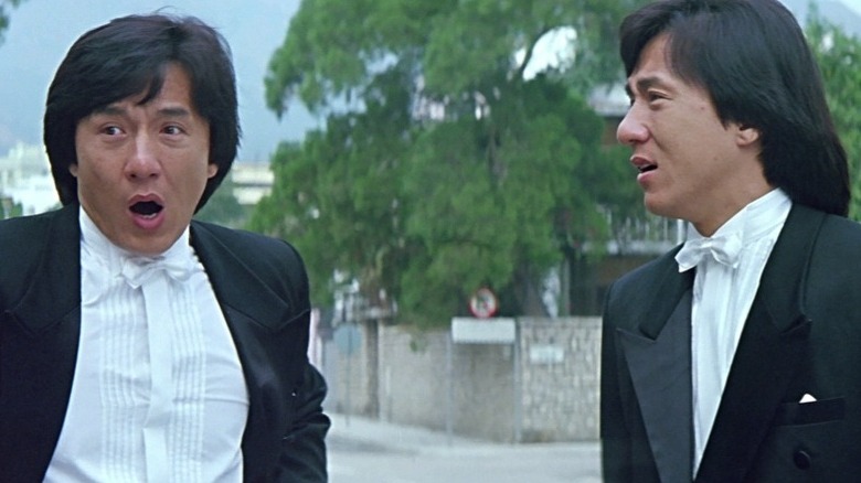 Jackie Chan in Twin Dragons