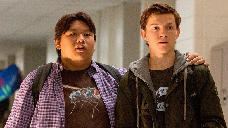 Jacob Batalon and Tom Holland in Spider-Man: Homecoming