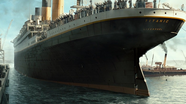 The infamous ship in Titanic