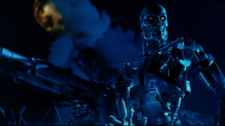 The T-800 endoskeleton in Terminator 2: Judgement Day