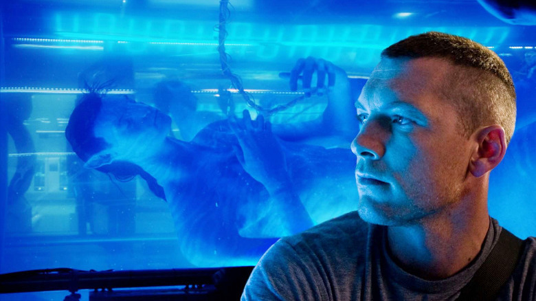 Sam Worthington as Jake in Avatar