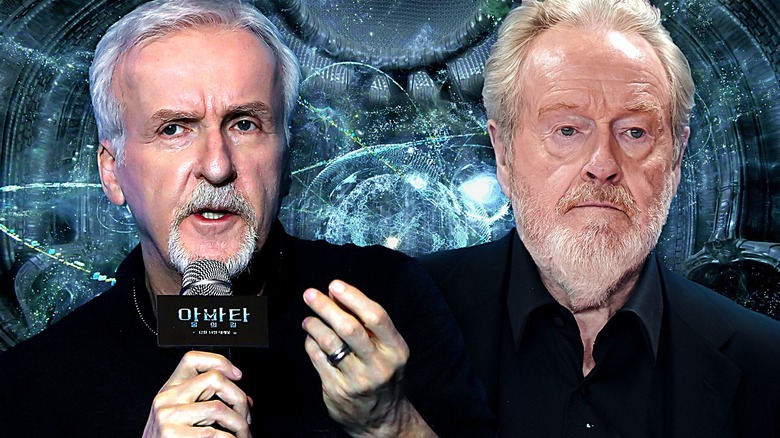 James Cameron and Ridley Scott together