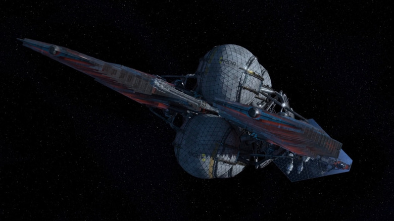 The RDA spaceship in Avatar