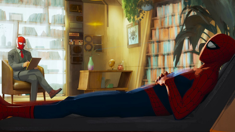 Spider-Man Across the Spider-Verse Psychiatrist