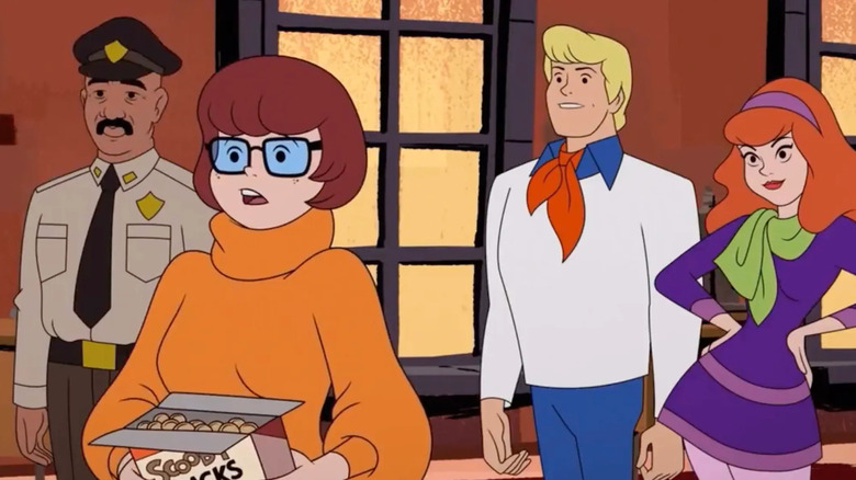 Trick or Treat Scooby Doo!, Velma sees her new crush