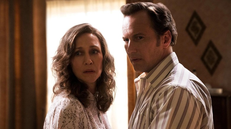 Vera Farmiga and Ed Lorraine as Lorraine Warren and Patrick Wilson