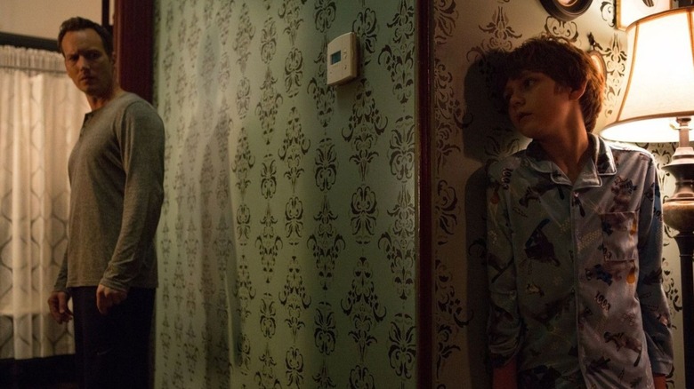 Patrick Wilson and Ty Simpkins in Insidious