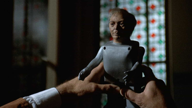 Herbert Lom finds a new friend in Roy Ward Baker's Asylum (1972)