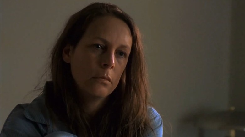 Halloween Resurrection's Laurie in hospital room