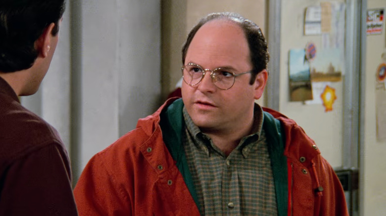 Jason Alexander as George Costanza on Seinfeld