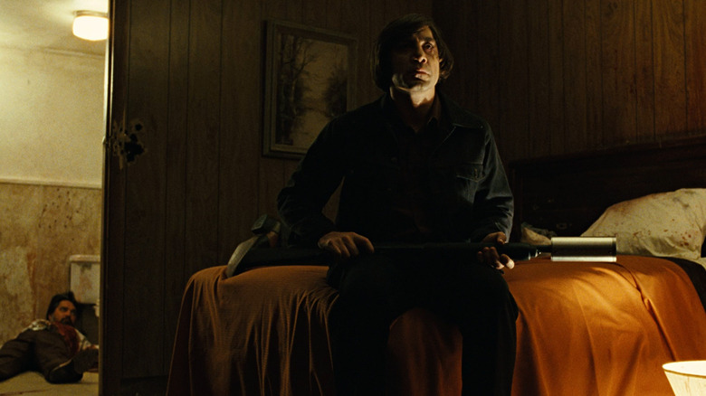 Javier Bardem in No Country For Old Men