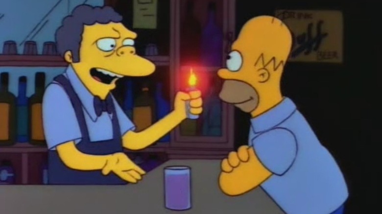 Os Simpsons Flamejando Moe's