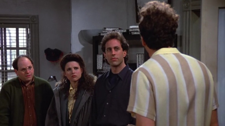 Seinfeld George, Elaine, Jerry y Kramer