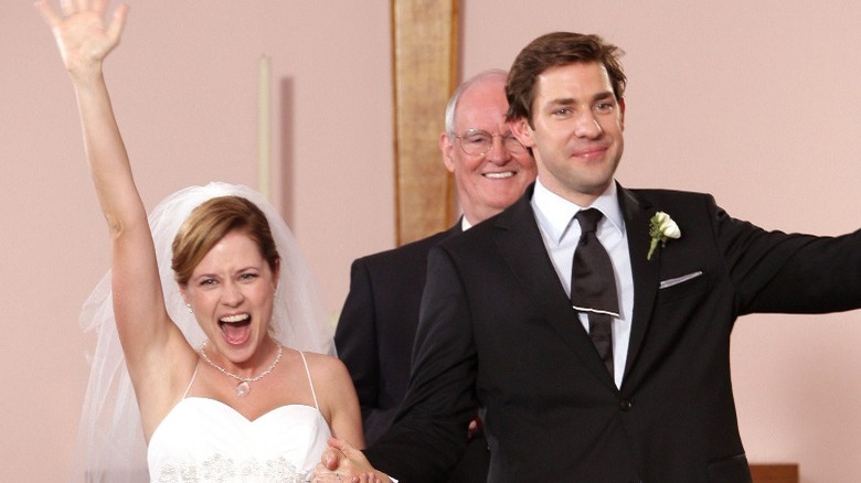 Jenna Fischer, John Krasinski, The Office