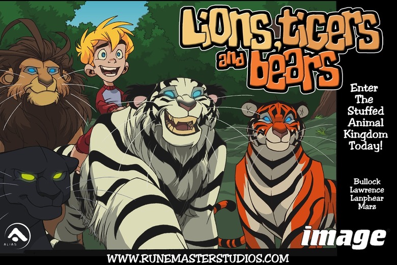 Joey Aucoin Writing Lions Tigers And Bears Comic Book Adaptation